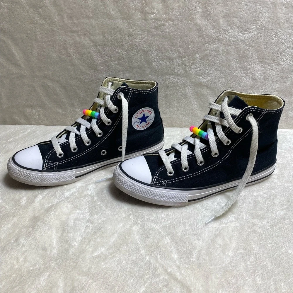 CONVERSE Chuck Taylor All-Star High Top Sneakers Kids Size 3 Canvas Laces Unisex